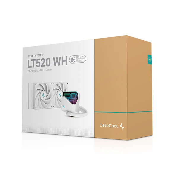DeepCool Infinity LT520 White ARGB 240mm CPU Liquid Cooler